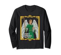 Saint Raphael Guardian Angel Faithful Protector Maglia a Manica