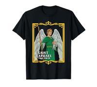 Saint Raphael Guardian Angel Faithful Protector Maglietta