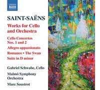 Camille Saint-Saëns – Opere per violoncello e orchestra – CD – NAXOS