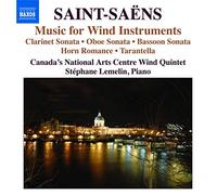 Camille Saint-Saens Saint-Saens: Music for Wind Instruments (CD) Album