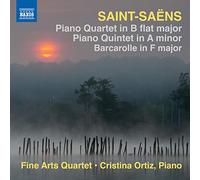 Camille Saint-Saens – Quartetto per pianoforte in Si bemolle maggiore Op.41, Quintetto – CD – NAXOS