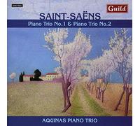 Saint-Saens/ Aquinas Piano Trio - Piano Trios No. 1 & 2 With The Aquinas Piano Trio