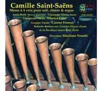 SAINT-SAENS, C. - MESSE A 4 VOIX POUR SOLI
