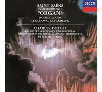 Saint-Saens / Dutoit, Charles - Saint-Saens: Symphony No. 3 'Organ', Danse Macabre, Le Carnaval Des Animaux - UHQCD