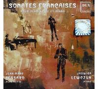 SAINT-SAENS / KOECHLIN / CASTER Sonates Francaises Pour Clarinette Et Pian (CD)