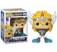 Saint Seiya Cygnus Hyoga Funko Pop 808 Vinyl Figure 9 cm Cristal il Cigno Nuova