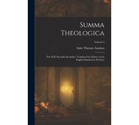 Saint Thomas Aquinas Summa Theologica (Tascabile)