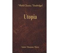 Saint Thomas More Utopia (Tascabile)
