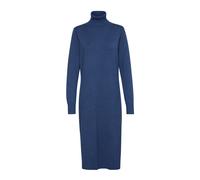 Saint Tropez - Abito Lungo Collo Alto Titan Melange - - Dresses - Donna - Blu - S