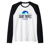 Saint-Tropez Francia | Saint Tropez Costa Azzurra Wave I5X Maglia con Maniche Raglan