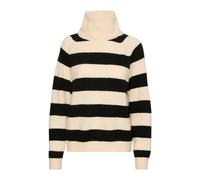 Saint Tropez - Maglione a collo alto a righe Ice Black - -Knitwear -Donna -Multicolore -L