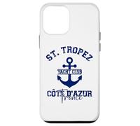 Saint Tropez Yacht Club Marina Costa Azzurra Francia Vela Custodia per iPhone 12 mini