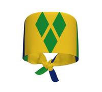 Saint Vincent And The Grenadines Flag Berretto Elastici Cappelli Da Lavoro Comodi Cappellini Per Donna Uomini Uomo