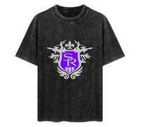 Saints Row Third Crest Logo Men Cotton Blend Color?Black, Size T-Shirt Black XL