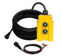 Saipart Interruttore di Controllo Remoto per Rimorchio Ribaltabile A 4 Fili per Pompa Idraulica 12 V CC per Verricello di Sollevamento Cassone Ribaltabile