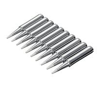 Saipor 10 punte di ricambio per saldatore senza piombo, 900 m, punta per saldatore per Hakko, TENMA, ATTEN, Quick, Aoyue, Yihua, stazione di saldatura e accessori (900M-T-B)