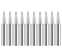 Saipor 10 punte per saldatore 900M-T punte di ricambio per saldatore per stazione da 900 m, per stazione Hakko, TENMA, ATTEN, Quick, Aoyue, Yihua (900M-T-2.4D)