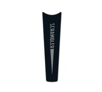 SAIQIAFC Autoadesivi del Serbatoio della Motocicletta per Ducati Scrambler 800 1100 3D Tank Pad Fishbone Adesivi protettivi-Titanium Carbon fibe