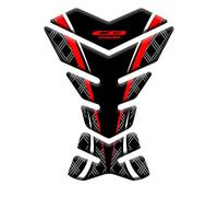 SAIQIAFC Autoadesivi del Serbatoio della Motocicletta per Honda cb650r cb650r CBR650R CB650R 2019 2020 2021 3D Tank Pad Fishbone Adesivi protettivi-8 Red