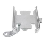 SAIQIAFC Supporto per Telefono Moto Manubrio Porta GPS Bracket per Suzuki GS500F 2004 2005 2006 2007 2008 2009 Alluminio CNC-M Silver No Logo