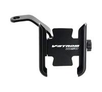SAIQIAFC Supporto per Telefono Moto Manubrio Porta GPS Bracket per Suzuki VSTROM V-Strom Vstrom1050 1050 2024 Alluminio CNC-Mirror Type Black