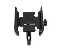 SAIQIAFC Supporto per Telefono Moto Manubrio Porta GPS Bracket per Yamaha MT09 MT-09 MT-09 2021 2022 2023 Alluminio CNC-Handlebar Black