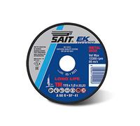 Sait 09020 EK WINNER-TM A 60 R - Disco da taglio piatto, diametro 115 mm, spessore 1 mm, foro medio 22,23, 100 pezzi