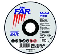 Sait DISCO ABRASIVO FAR-TM A 46 R Ø mm. 115x1,0x22,23 20.00 pz