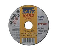 SAIT TM SCATOLA MOLE MOLA DISCHI DISCO ABRASIVI DA TAGLIO CERAMICHE PER METALLO