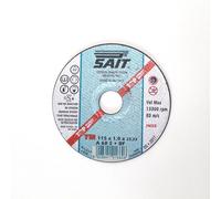 SAIT SCATOLA MOLE DISCHI DISCO ABRASIVI DA TAGLIO CP FERRO METALLO CONF 20 PZ