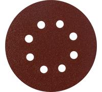 SAITAC D-VEL AW-D Disco con velcro abrasivo 8 Fori Diametro 127 mm 50 Pezzi