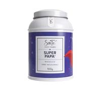 SaiTè Super Papà Tisane sfuse 100gr, tisana con Cocco, Cacao, Mandorle e Nocciole, tisana regalo per la festà del papà