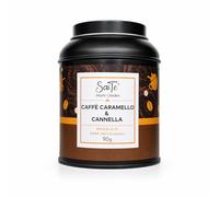 SaiTè Tisane sfuse Caffè Caramello & Cannella 90gr, Tisana con caffè cicoria cannella e coriandolo, gusto caldo e speziato, Tisane regalo - Made in Italy