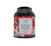 SaiTè Tisane sfuse La Regina di Cuori 100gr, Tisana con mela, cannella, arancio e frutti rossi, gusto avvolgente e delicato, Tisane regalo - Made in Italy