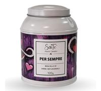 SaiTè Tisane sfuse Per Sempre 100gr, con rooibos cacao e cocco, gusto avvolgente e romantico, tisana regalo San Valentino per lei o per lui - Made in Italy