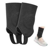 Saituo Home 2 Pezzi NeroCavigliera Sportiva per Distorsione, Tutore Caviglia Traspirante Cavigliera, Cavigliera Ortopedica Unisex, Cavigliere Elasticizzata Cinghia per Facilità Dolori (M)