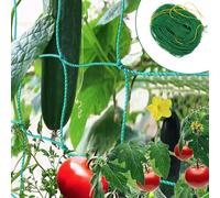 Saituo Home Rete per Piante Rampicanti, Rete per Cetrioli Rampicanti in Juta a Maglia Larga, Supporto Per Piante, 3,6 x 1,8 m, Rete Fissa Rampicante di Sostegno per Piante, Ortaggi e Frutta