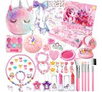 SaiXuan Calendario dell’Avvento 2025 per Bambina - Calendario Avvento Beauty & Make Up con 24 Sorprese, Gioielli, Accessori per Capelli e Cosmetici, Regalo di Natale per Ragazze e Figlie (Unicorno)
