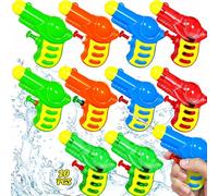 SaiXuan Pistole ad Acqua per Bambini 10 Pezzi, Mini Pistole ad Acqua in 5 Varianti di Colore, Gioco d'Acqua dai 3 Anni per Piscina, Giardino, Spiaggia, Compleanno e Vacanze