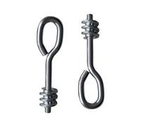Saiyana 2pcs Acciaio Ferro Antiroll Ganci Con Design Ad Alta Potenza Efficiente Occhio Viti Per L'Installazione Di Ombrellone