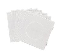 Saiyana 5 pezzi Riutilizzabili in Plastica Perline Asse Da Stiro 14X14 cm Per Attività Di Apprendimento Comune E Competenze Per Lo Sviluppo Di Esercizi Puzzle