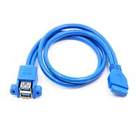 Saiyana Adattatore Estensione della Scheda Madre USB3.0 Adattatore per Estensione Intesta