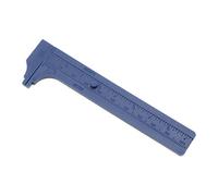 Saiyana Calibro a corsoio portatile Mini calibro scorrevole in plastica tascabile calibro a corsoio righello strumento di misurazione doppia bilancia Mm/pollice calibro scorrevole strumento di