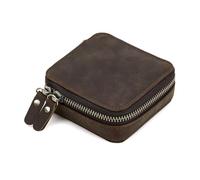 Saiyana Cowhuts Scatola Orologi Portatile Gioielli Valigia Da Viaggio Per Uomini Donne Accessori Gioielli Custodia Regalo Per Marito Indossare Ornamenti Resistente