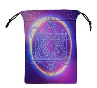 Saiyana Divinations Table Oracles Card Deck Table Board Game Bag Coulisse Gioielli Tarocchi Sacchetto Confezione Regalo Sacchetto di Nozze Tarocchi Sacchetto di Carta, G