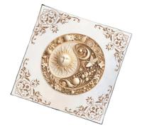 Saiyana Divinations Tovaglia girasole astrologia tarocchi tovaglia altare tessuto divinità gioco da tavolo accessorio