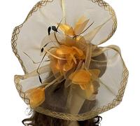 Saiyana Forcina per capelli in pizzo con forcina medievale, delicata da sposa, per matrimonio, celebrazione, par(khaki)
