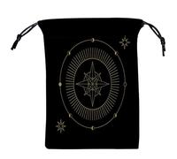 Saiyana Gioielli Dadi Carta Sacchetto Regalo Coulisse Sacchetti Sacchetto Divinazioni Tarocchi Sacchetto di Flanella Gioco Oracoli Carta Conservata Sacchetto Dei Gioielli Con Coulisse