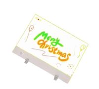 Saiyana Lavagna Creativa a LED con Luce Modificabile Blocco da Ricaricabile Trasportabile da 13 7 Pollici 7 modalità Colore Regalo Creativo per Bambini Tavolo da Regalo Natale