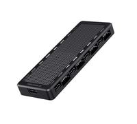 Saiyana LP8P 8 Porte 3Pin ARGB+4Pin Controllo Ventola Per Illuminazione E Raffreddamento Personalizzabile Con Alimentazione Stabile Cavo di Alimentazione